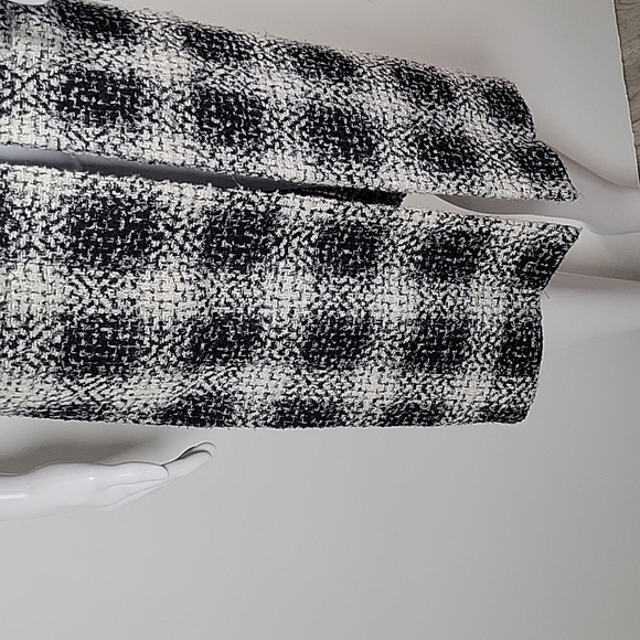 BCBGeneration, black and white plaid vest - Picture 7 of 13